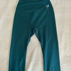 Gymshark 7/8 training legging in Teal